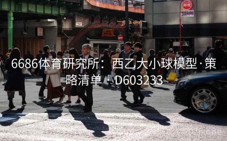 6686体育研究所：西乙大小球模型·策略清单 · D603233